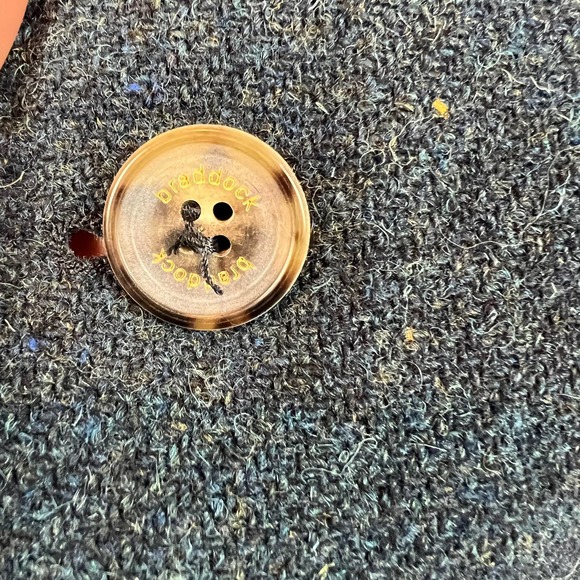 Braddock Time for Peace Vintage Jacket Faux Leather Details Mens 52 - Picture 5 of 12